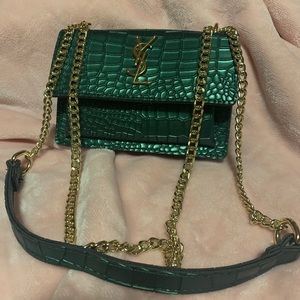 YSL Mini Handbag Emerald